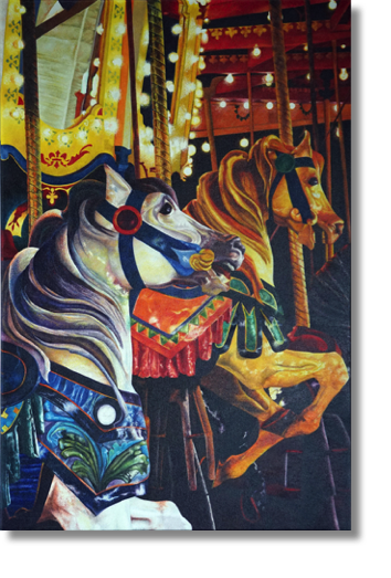 Santa Monica Carousel
oil on canvas
75 x 112 cm