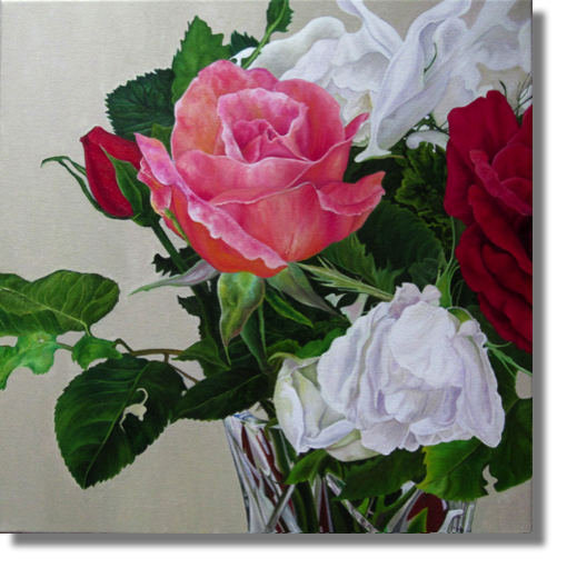 Tina&rsquo;s Roses
oil on canvas
51 x 51 cm